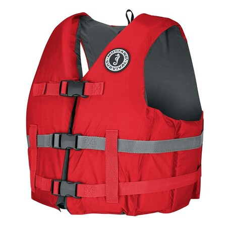 Mustang Survival Livery Foam Vest XlXxl Red MV701DMS-4-XL/XXL-216